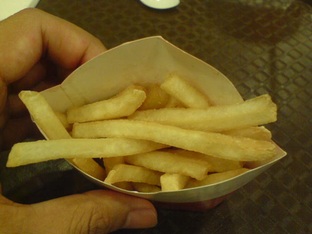 Inside the KFC french fries